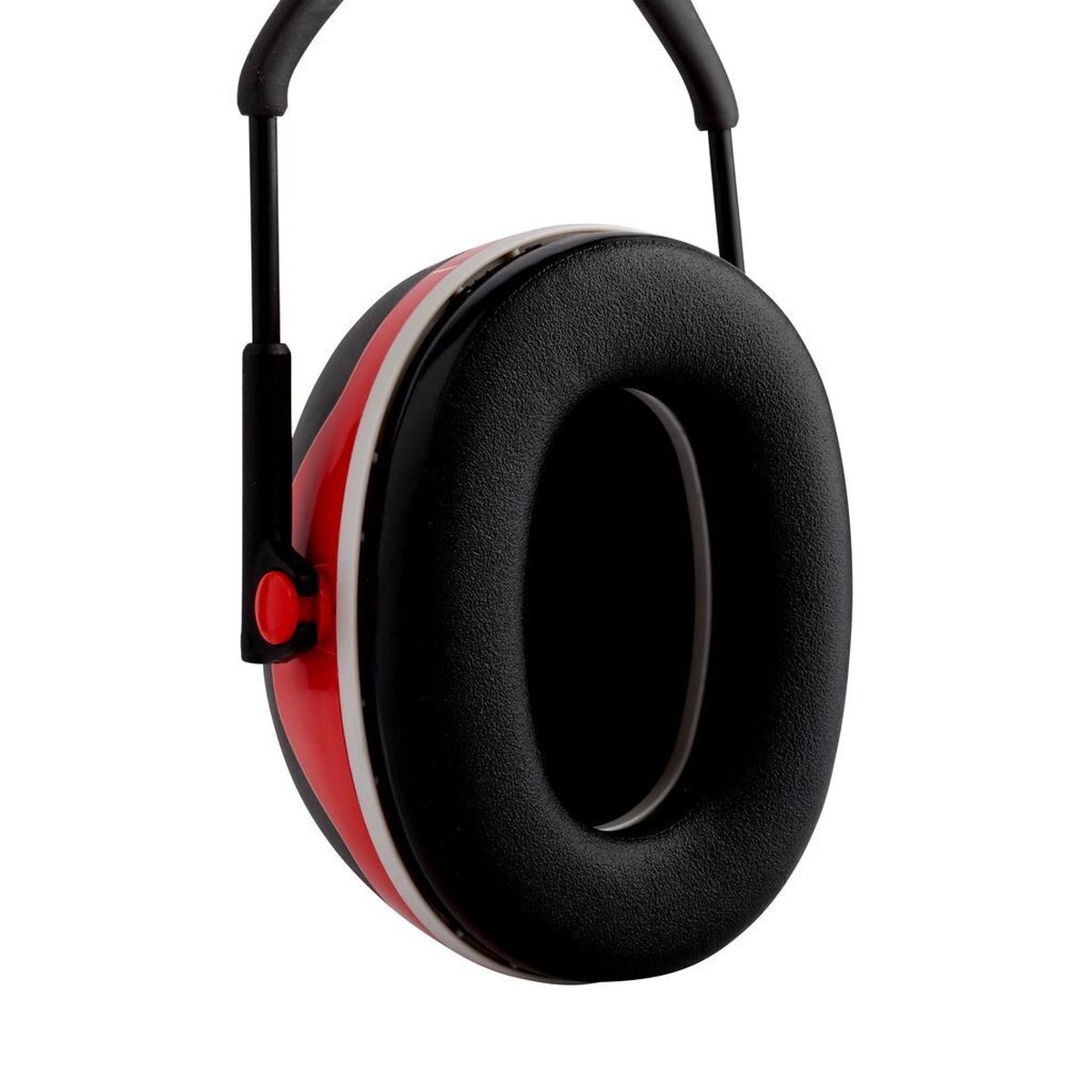 3M Peltor -kuulokkeet, X3A-päähine, punainen, SNR = 33 dB.