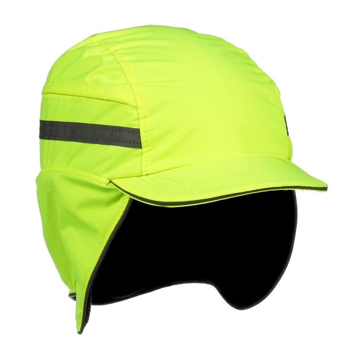 3M Scott First Base 3 Winter - berretto a botta in colore giallo segnale - visiera accorciata 55 mm, EN812