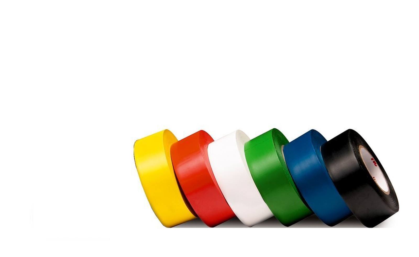 3M PVC kleefband voor alle doeleinden 764, oranje, 50 mm x 33 m, individueel verpakt voor gebruiksgemak