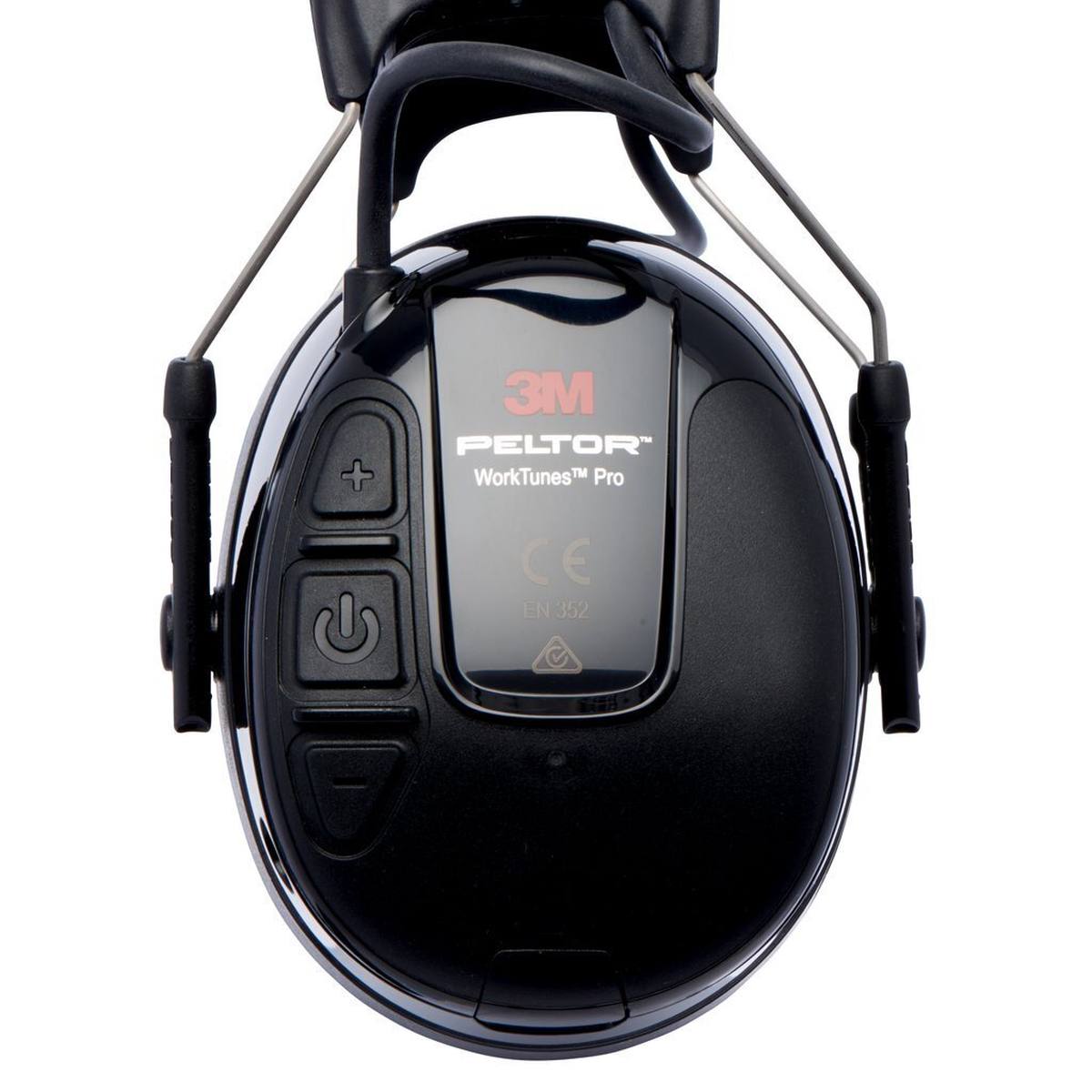 3M PELTOR WorkTunes Pro FM radio, headband, black, SNR=32 dB