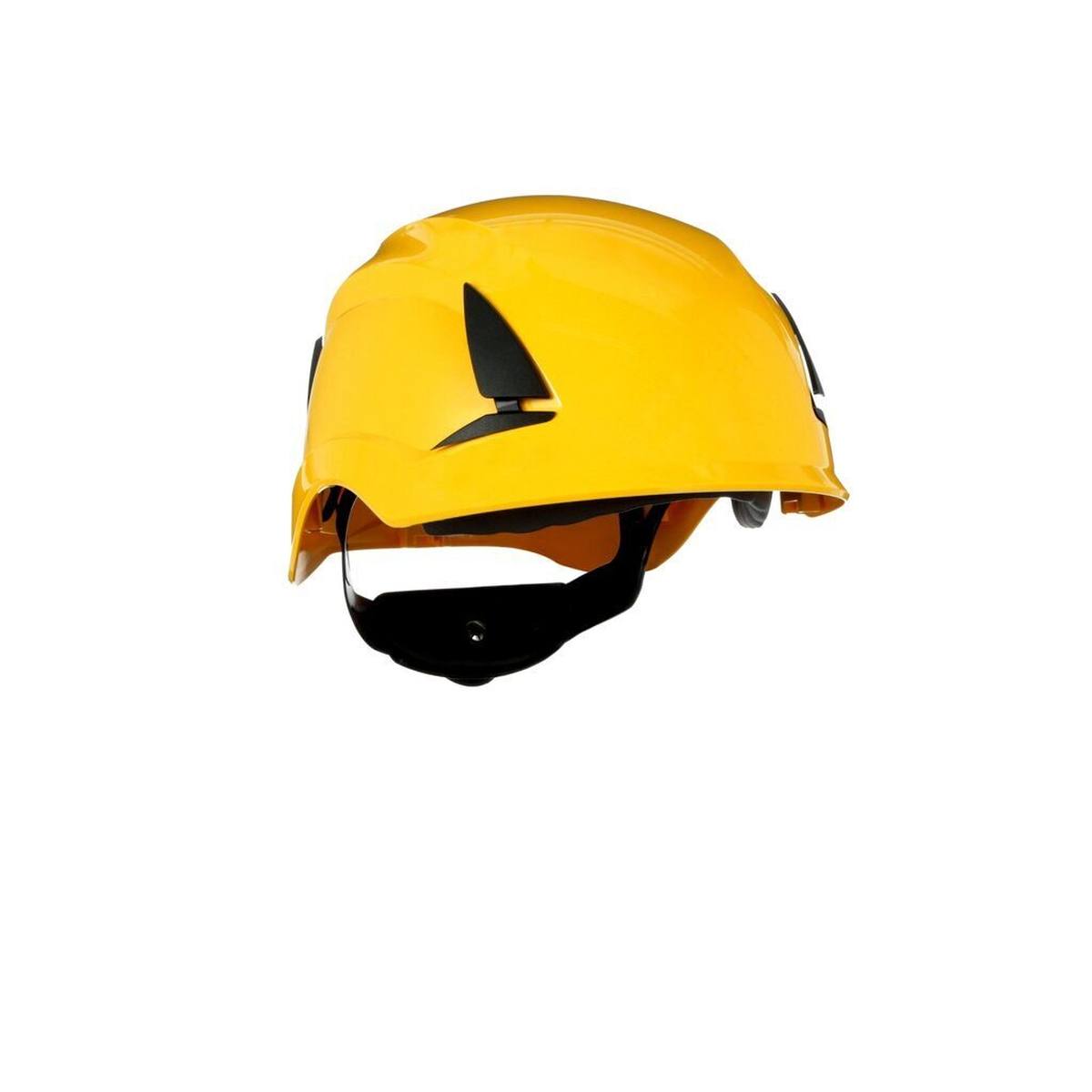 3M SecureFit safety helmet, X5502NVE-CE, yellow, non-ventilated, CE