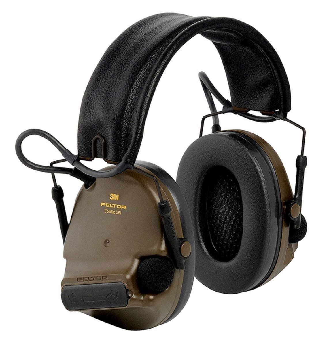 3M Peltor ComTac XPI Headset für taktische Einsätze CTXPI02, faltbar, auf dem Kopf, Grün, MT20H682FB-02