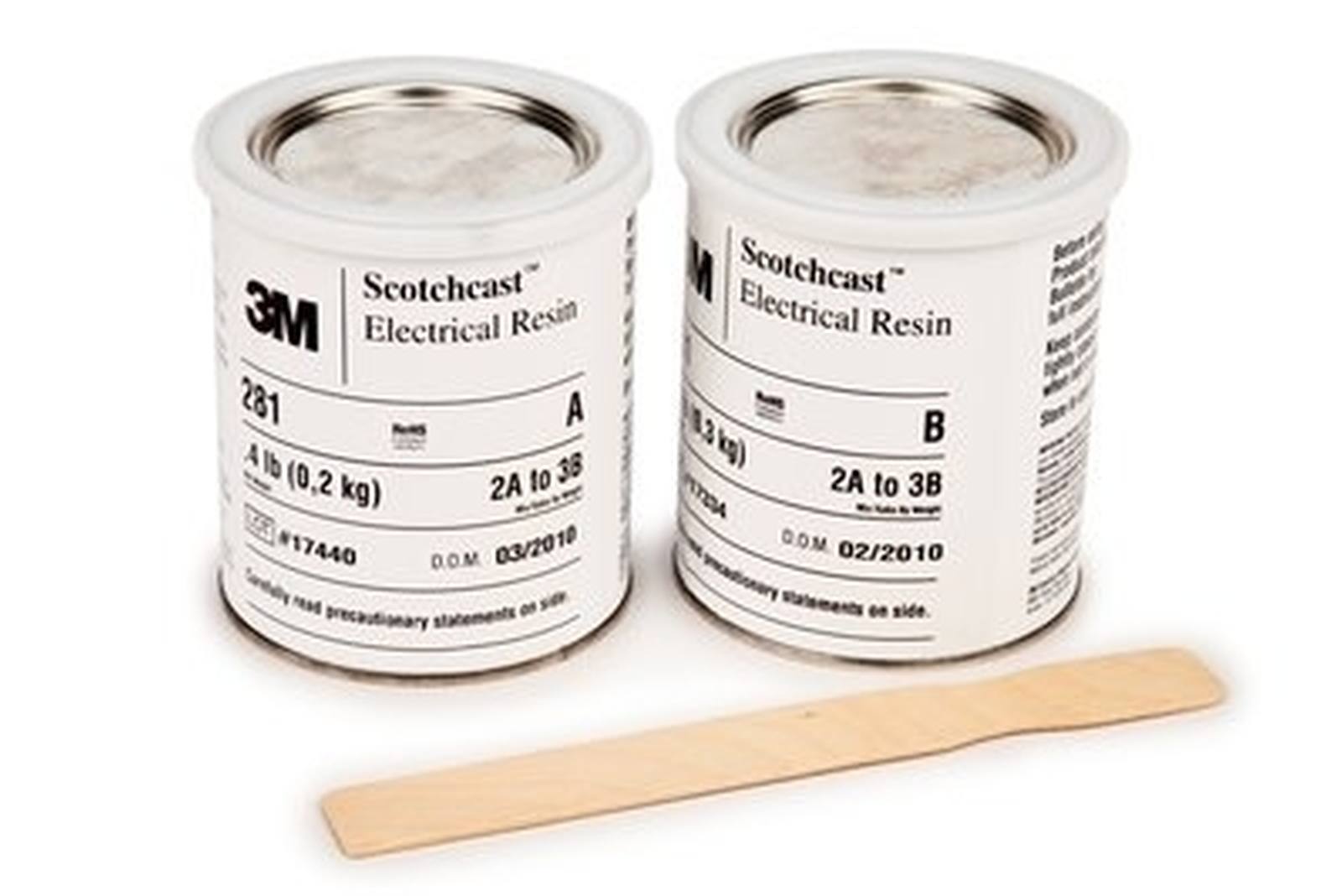 3M Scotchcast 9 Epoxid-Flüssigharz, Braun, Teil A, 22,68 kg
