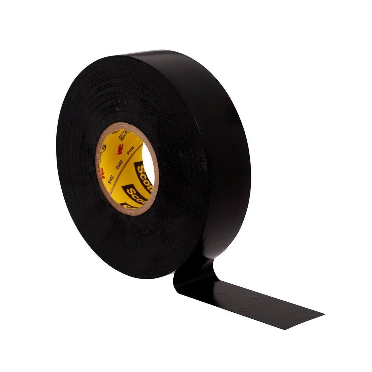 3M Ruban isolant électrique vinyle Super 33+ dechch, noir, 50 mm x 33 m, 0,18mm