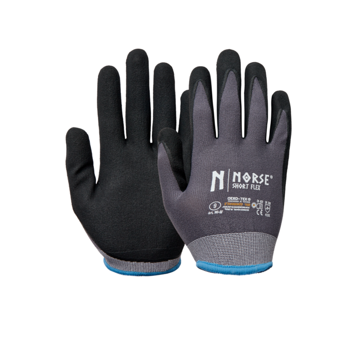 NORSE Short Flex Supreme assembly gloves size 9