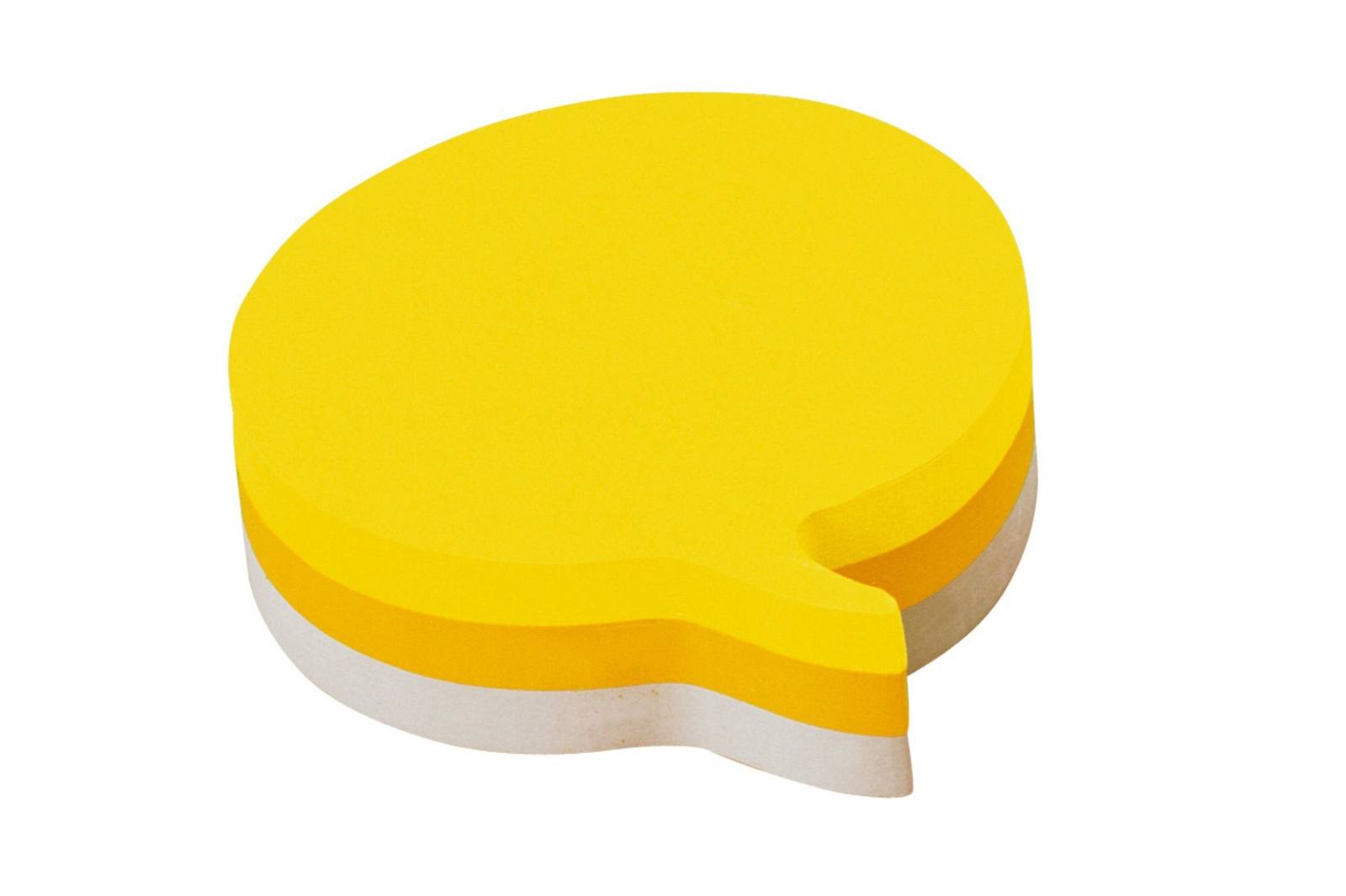 3M Post-it Cube 2007SP, 70 mm x 70 mm, jaune, ultra jaune, blanc, 1 cube de 225 feuilles