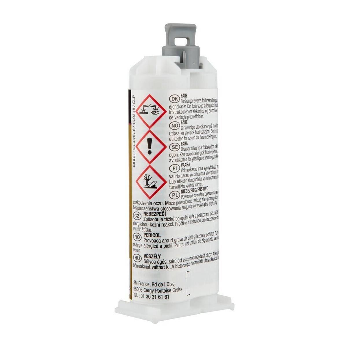 3M Scotch-Weld 2-component construction adhesive based on epoxy resin for the EPX system DP 460, beige, 50 ml