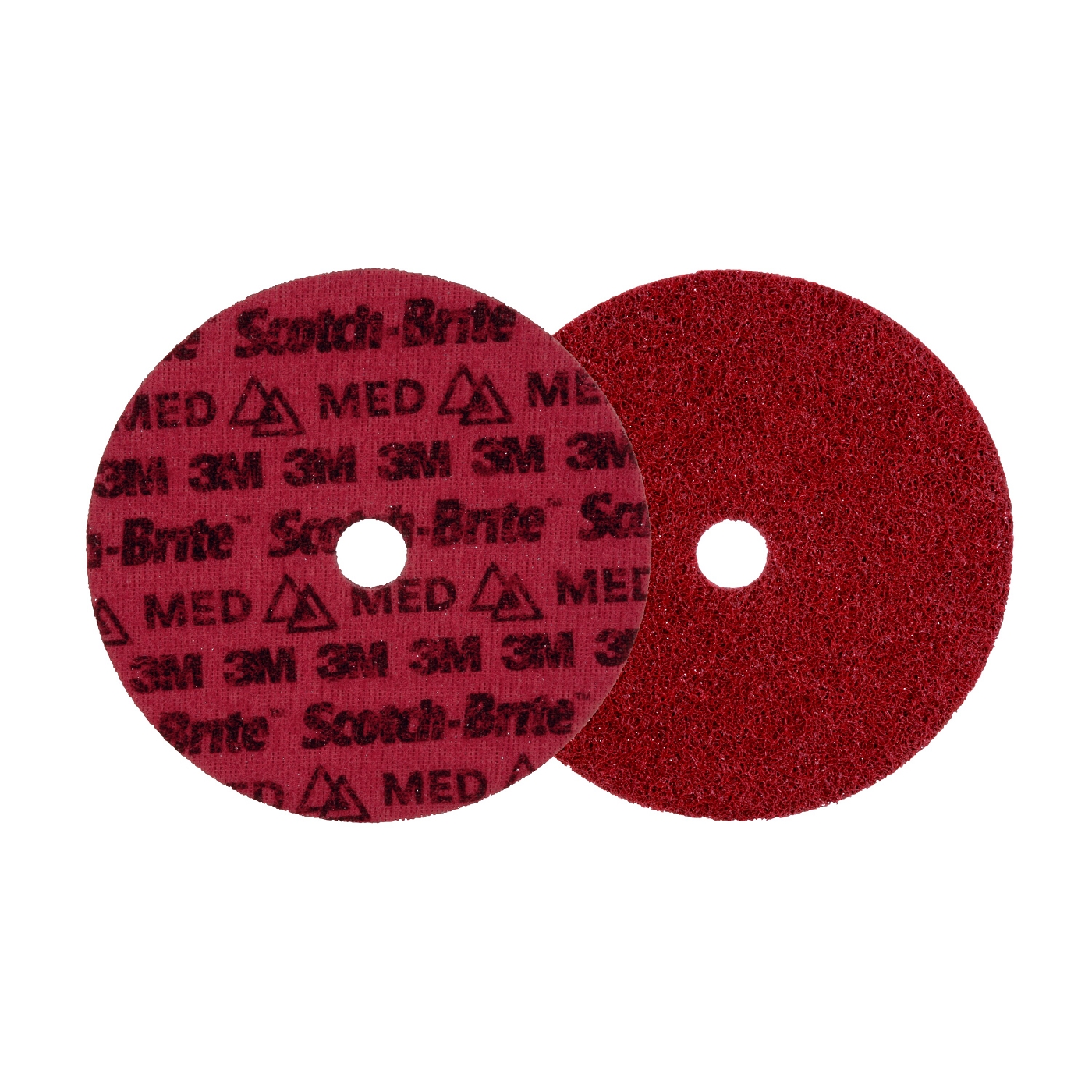 3M Scotch-Brite Precision non-woven disc, PN-DH, medium, 178 mm x 22.23 mm