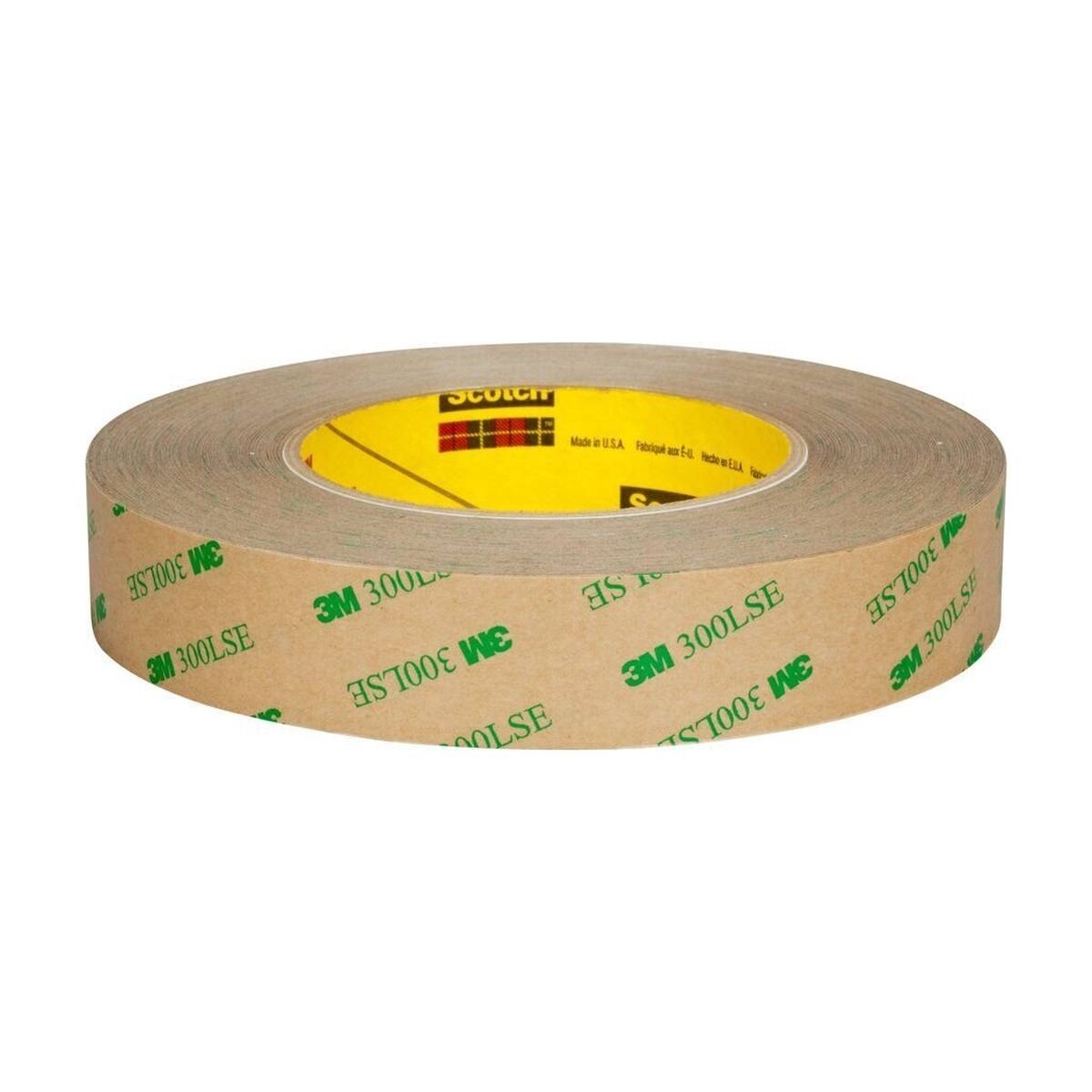 3M Dubbelzijdig plakband met polyester drager 93020LE, transparant, 50 mm x 55 m, 0,20 mm