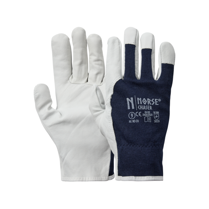 NORSE Chaser goatskin leather glove size 10