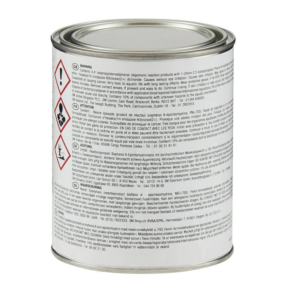 3M Scotch-Weld 1-component construction adhesive based on epoxy resin 2214 HT/NF, grey, 1 l