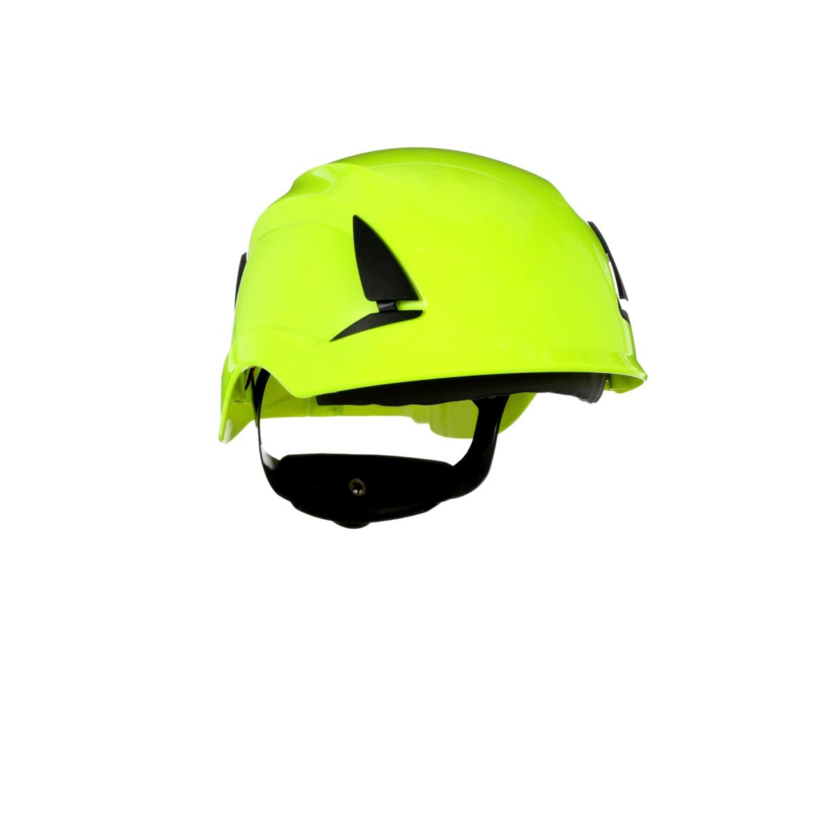 3M SecureFit safety helmet, X5514NVE-CE, neon green, non-ventilated, 1000 VAC, CE