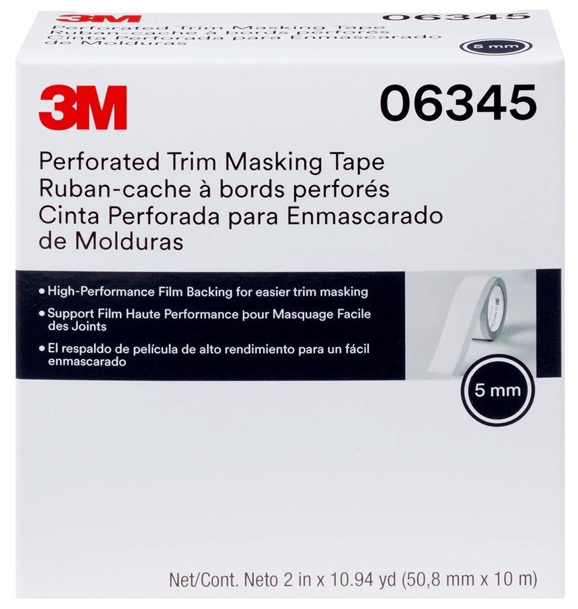 3M Lift 'n Stick masking tape, silver, 50 mm x 10 m, insertion depth: 5 mm, #06345