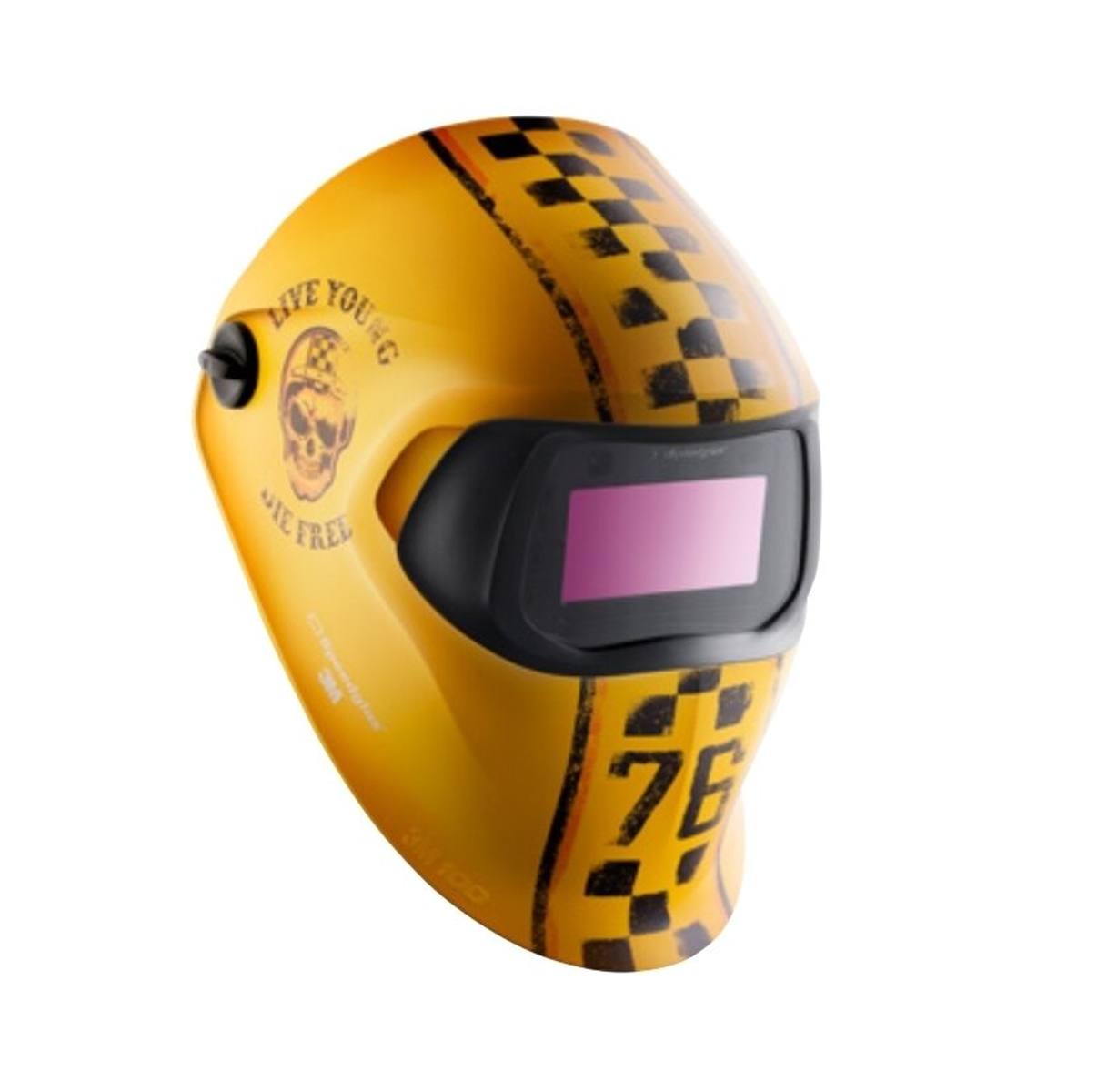 3M Speedglas máscara de soldadura 100V Máscara de soldadura automática DIN 8-12 Mig "Motor" #752920