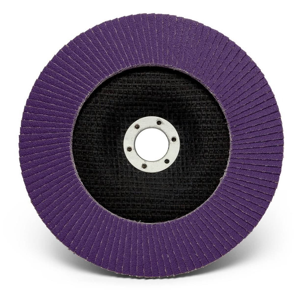3M flap disc 769F, 115 mm, 22.23 mm, P60 , conical