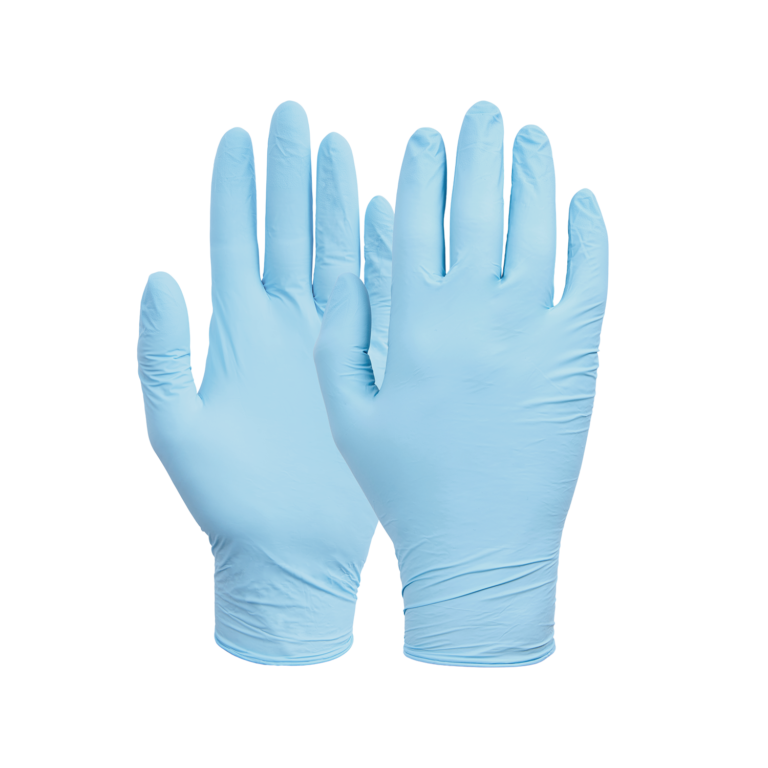NORSE disposable blauwe nitril handschoenen voor eenmalig gebruik - maat 7/S