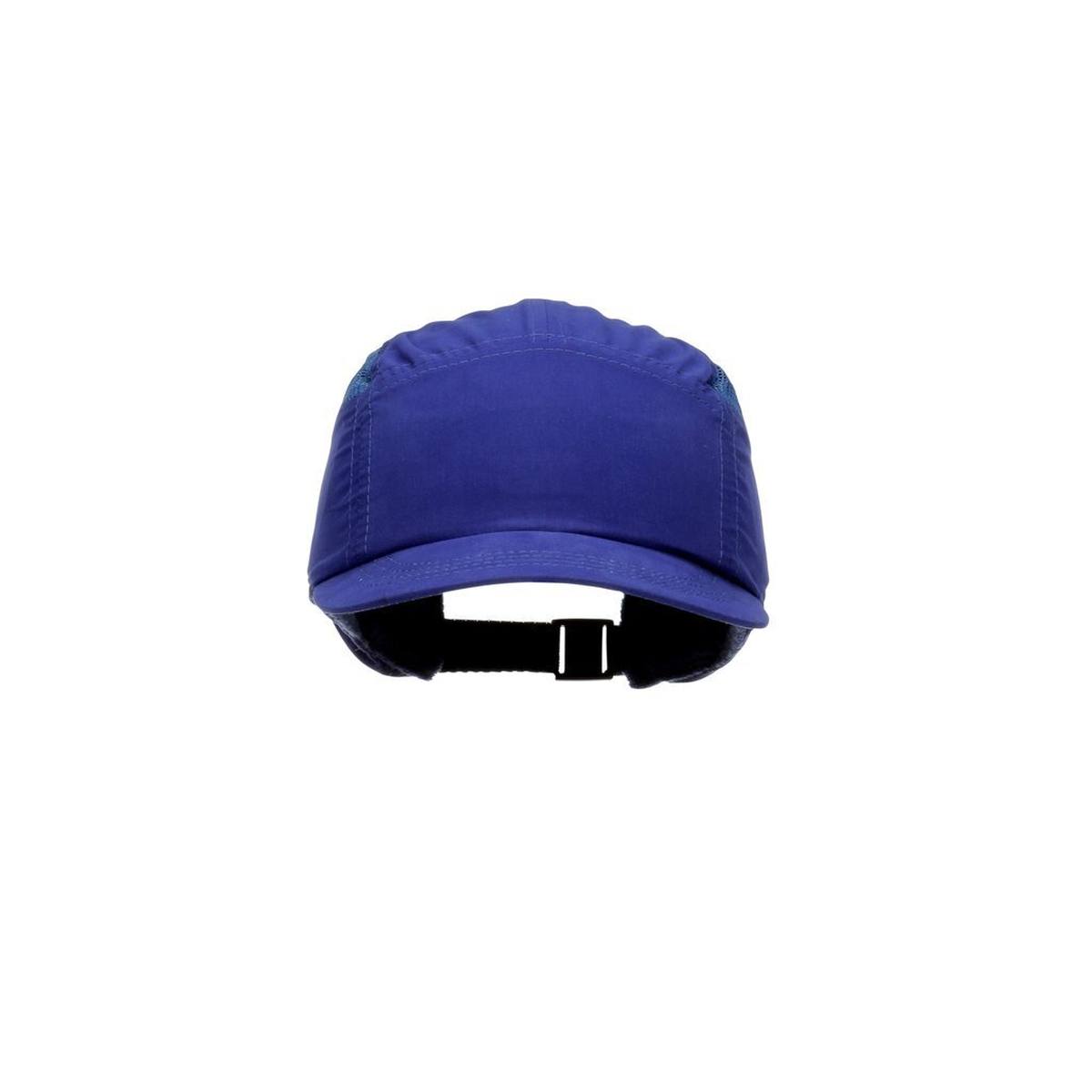 3M First Base Plus - berretto antiurto blu royal - visiera accorciata 55 mm, EN812