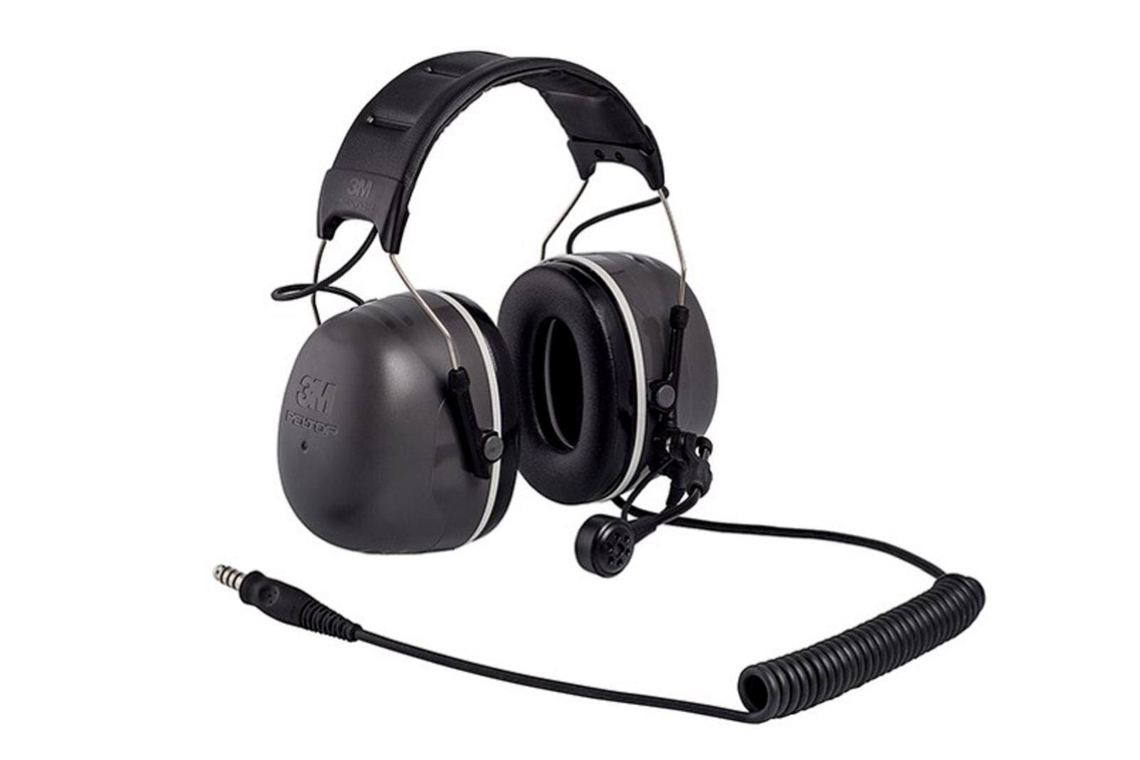 3M PELTOR CH-5 communication headset, headband J11 connector, grey, each