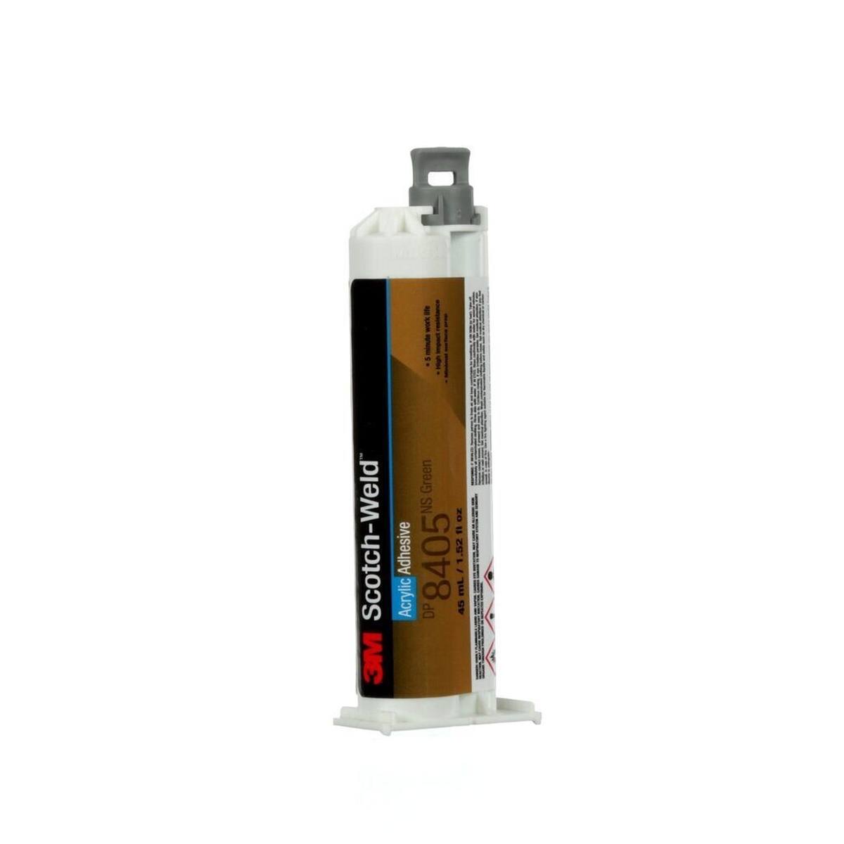 3M Scotch-Weld 2-component acrylic-based construction adhesive for the EPX System DP 8405 NS, green, 45 ml
