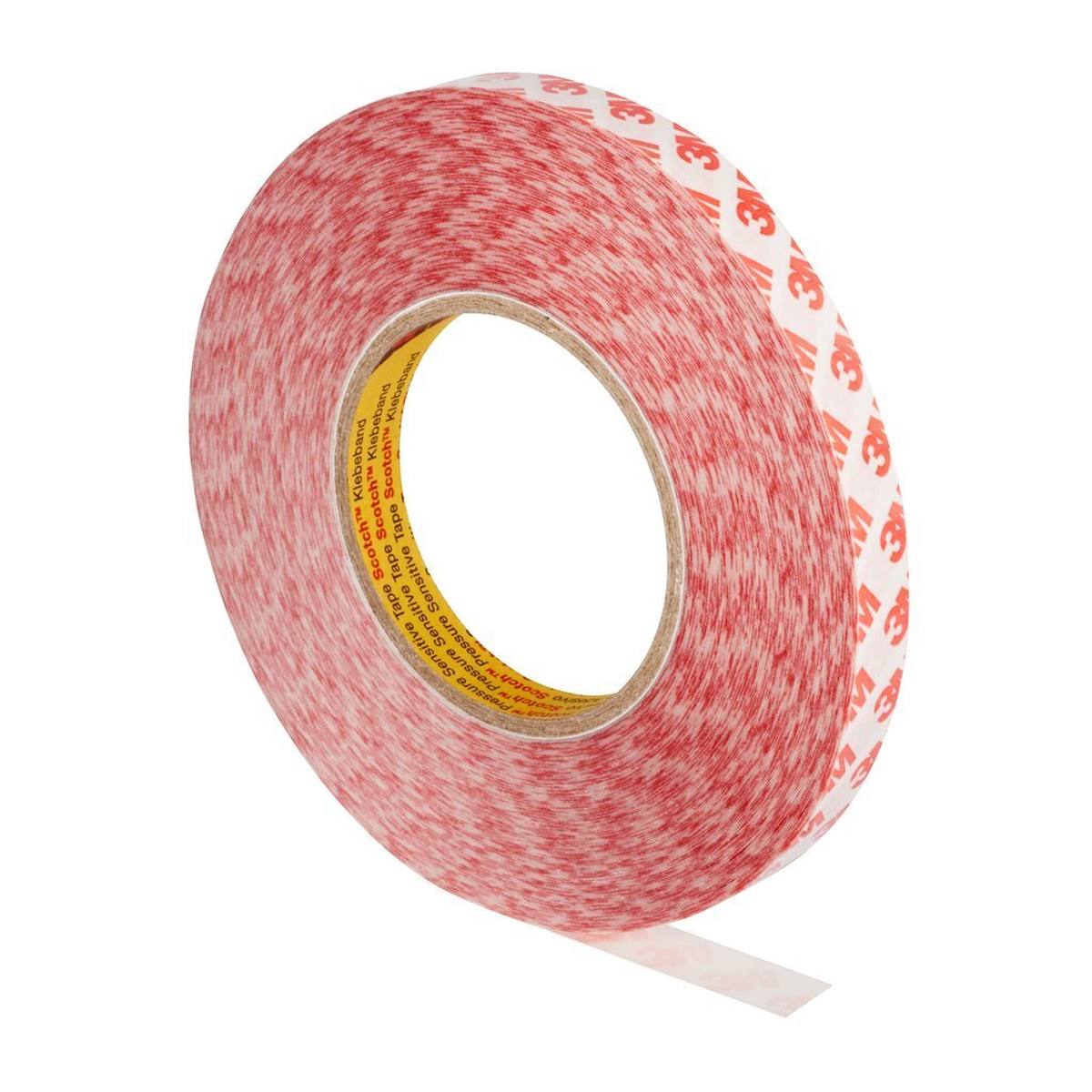 3M Double-sided adhesive tape with polyester backing 9088-200, transparent, 15 mm x 50 m, 0.2 mm