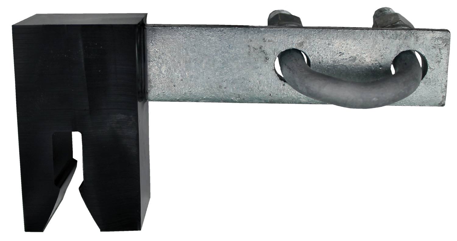 3M DBI-SALA LAD-SAF Seilführung für Mono-Leiter, L-Form, verzinkter Stahl