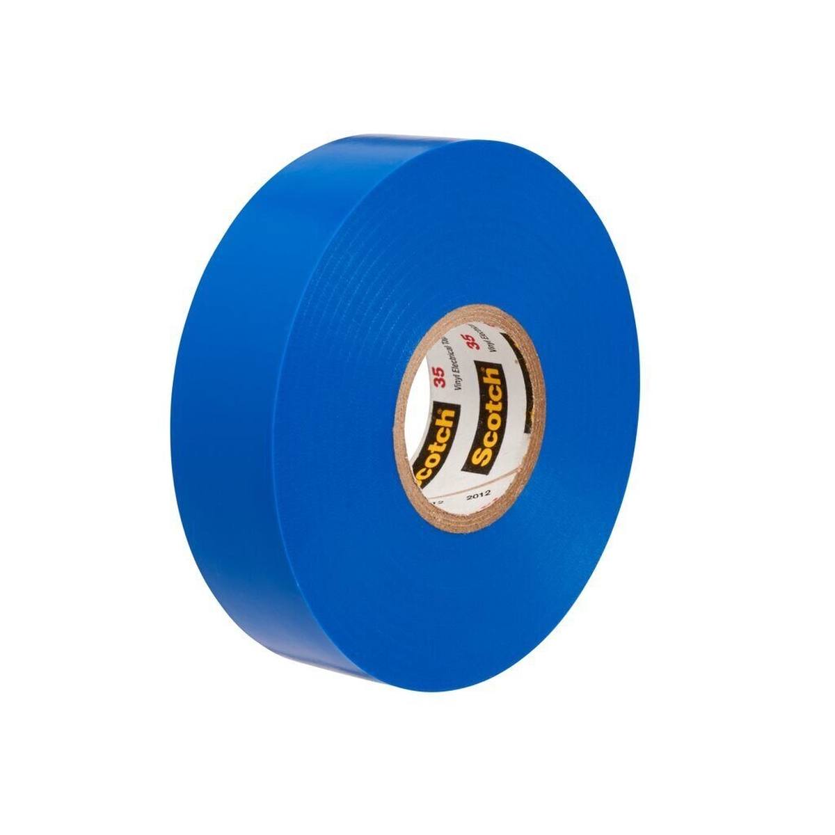 3M Scotch 35 vinyl isolatietape, blauw, 19 mm x 20 m, 0,18 mm