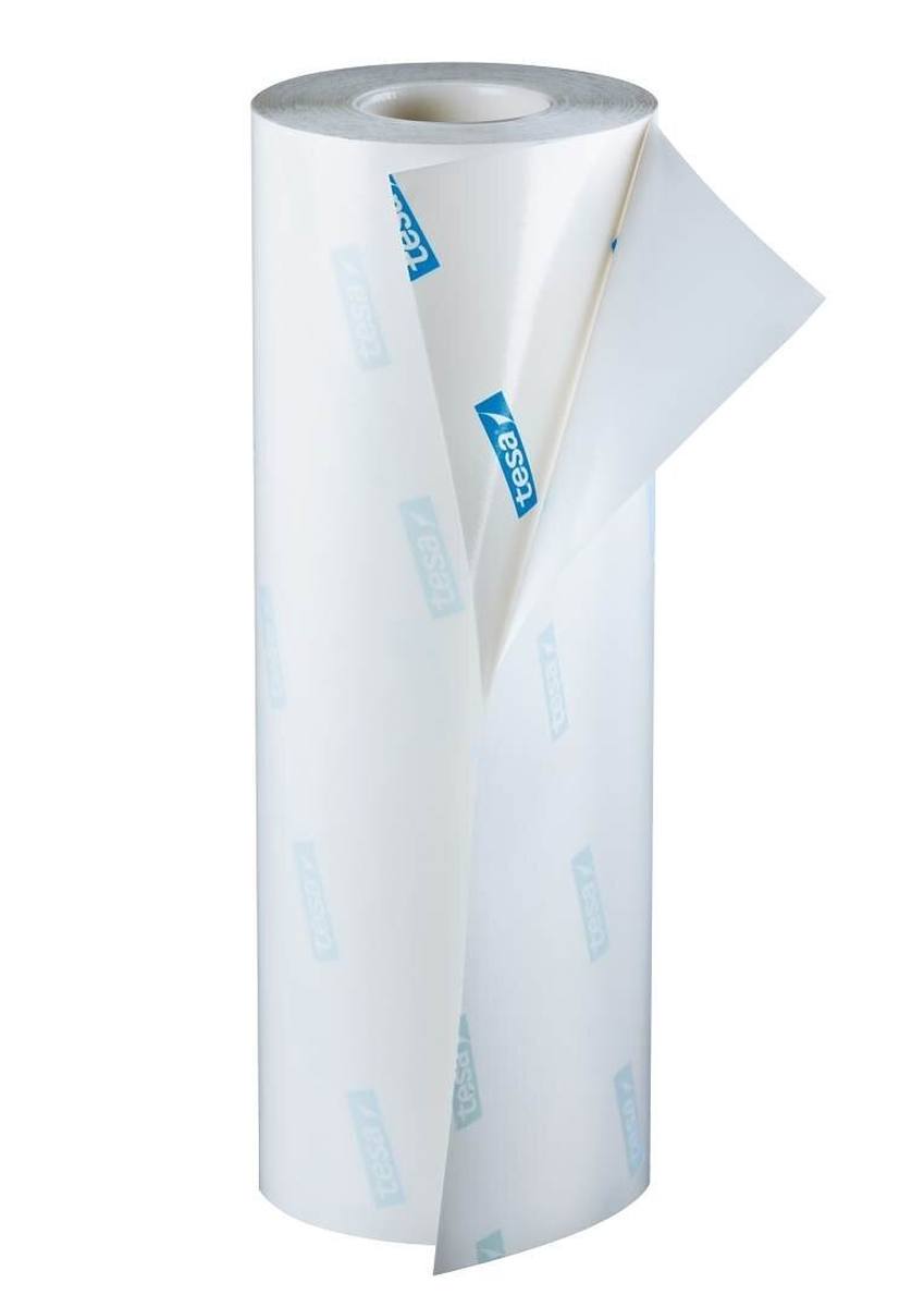 Tesa Softprint 52115 Steel Master TP 1380mmx25m, dur, blanc avec logo : bleu slitter