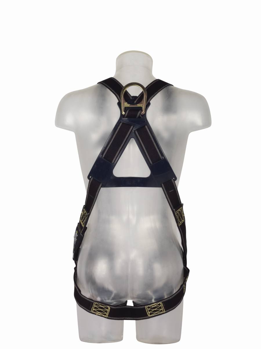 3M DBI-SALA Delta Nomex Kevlar harness - chest and back fall arrest loop, heat-resistant 425Â°C, no-tangle design, standard buckles, 3M Connected Safety-ready RFID tag for inspection, XL