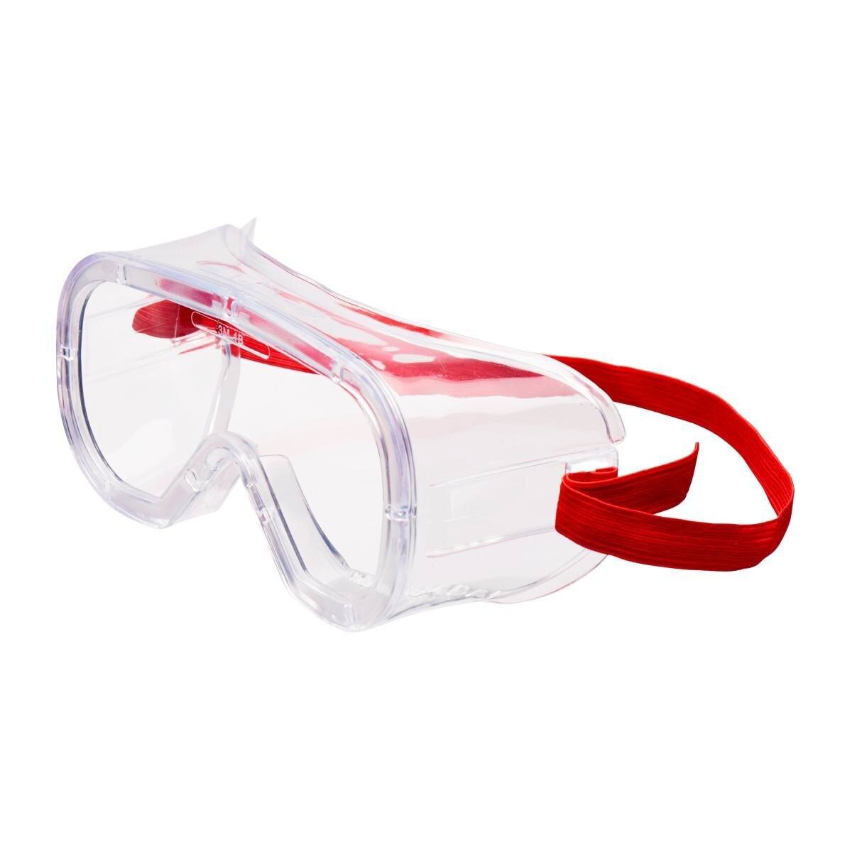 3M Gafas de visión total Budget Bud4800 UV, PC, transparentes, con ventilación indirecta