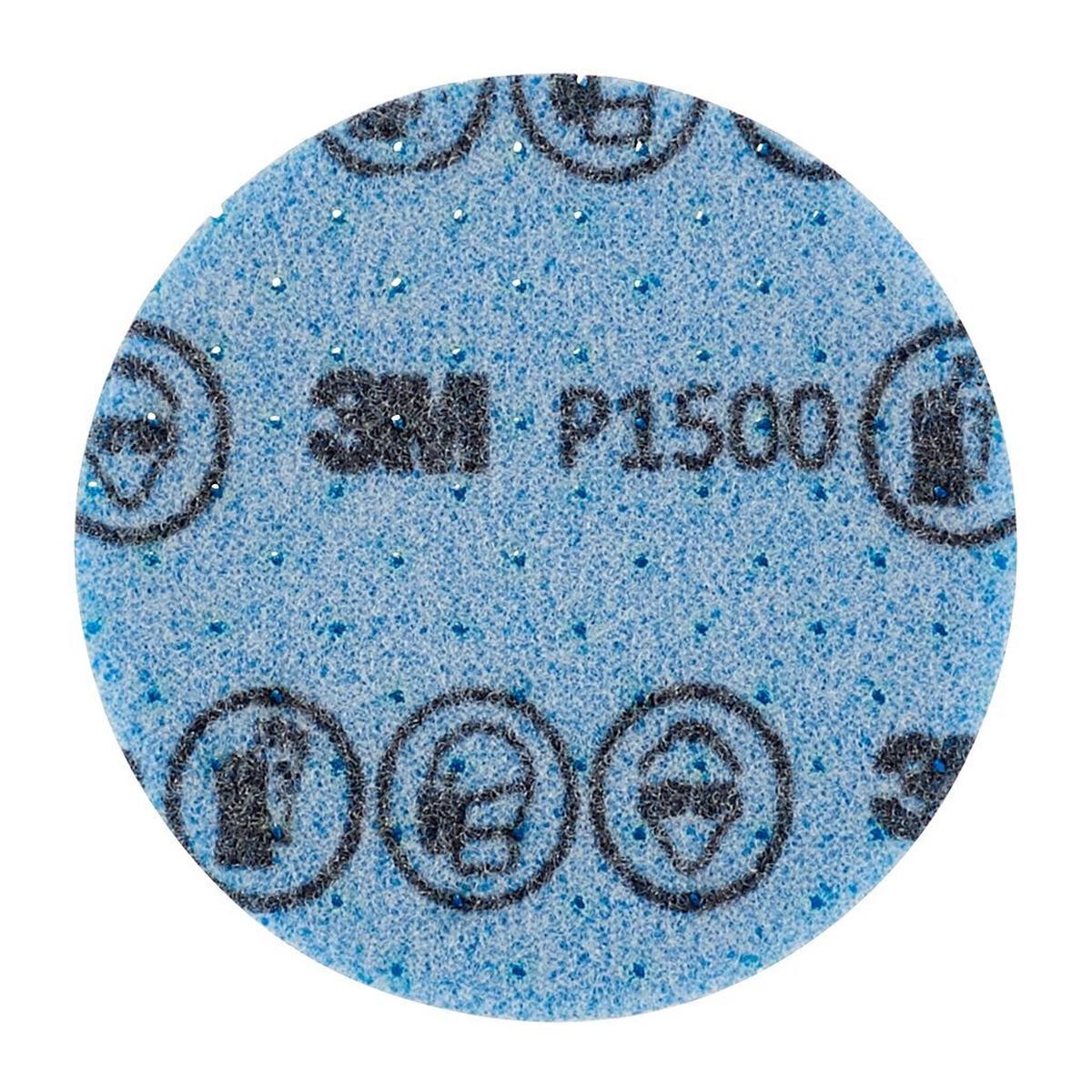 3M Hookit Flexible fine sanding discs, 76 mm, P1500