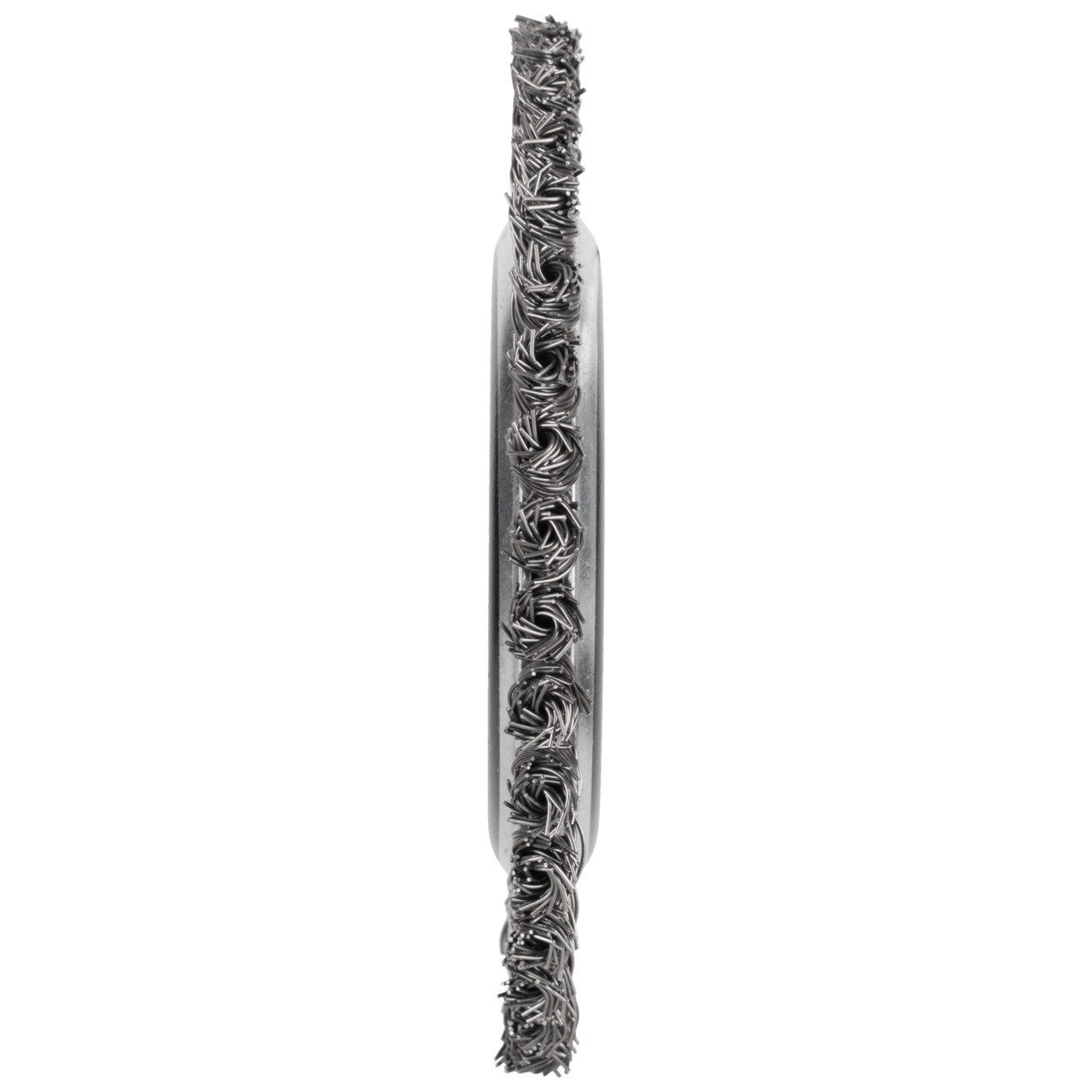 Spazzole tonde TYROLIT DxLxH 125x6x21x22,2 Per acciaio inox, forma: 1RDZ - (spazzola tonda), Art. 34202829