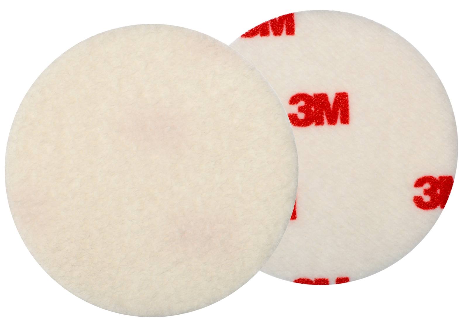 3M Finesse-it Polierscheibe, Buffing Pad, rot/weiß, 75 mm #50016