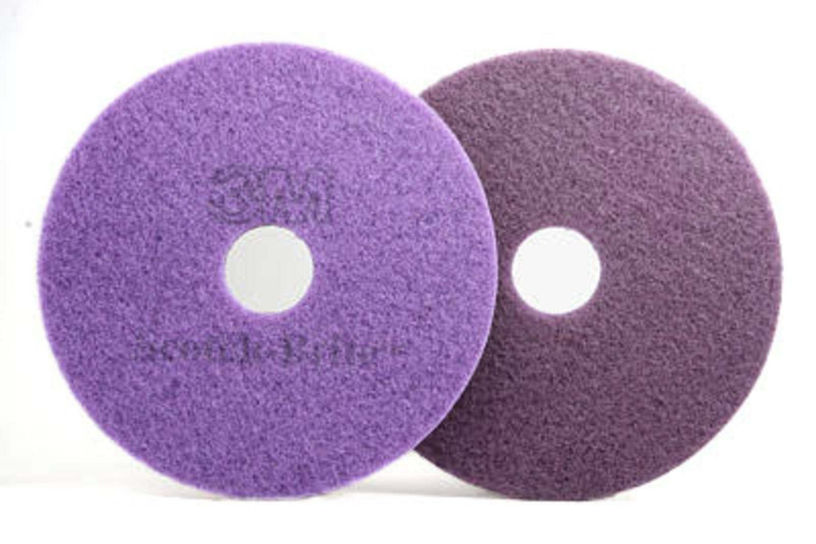 3M Scotch-Brite Diamond machine pad, violet, 432 mm