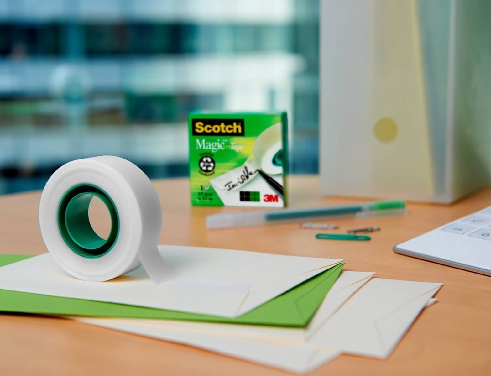 3M Scotch Magic adhesive tape promotion with 14 rolls 19 mm x 33 m