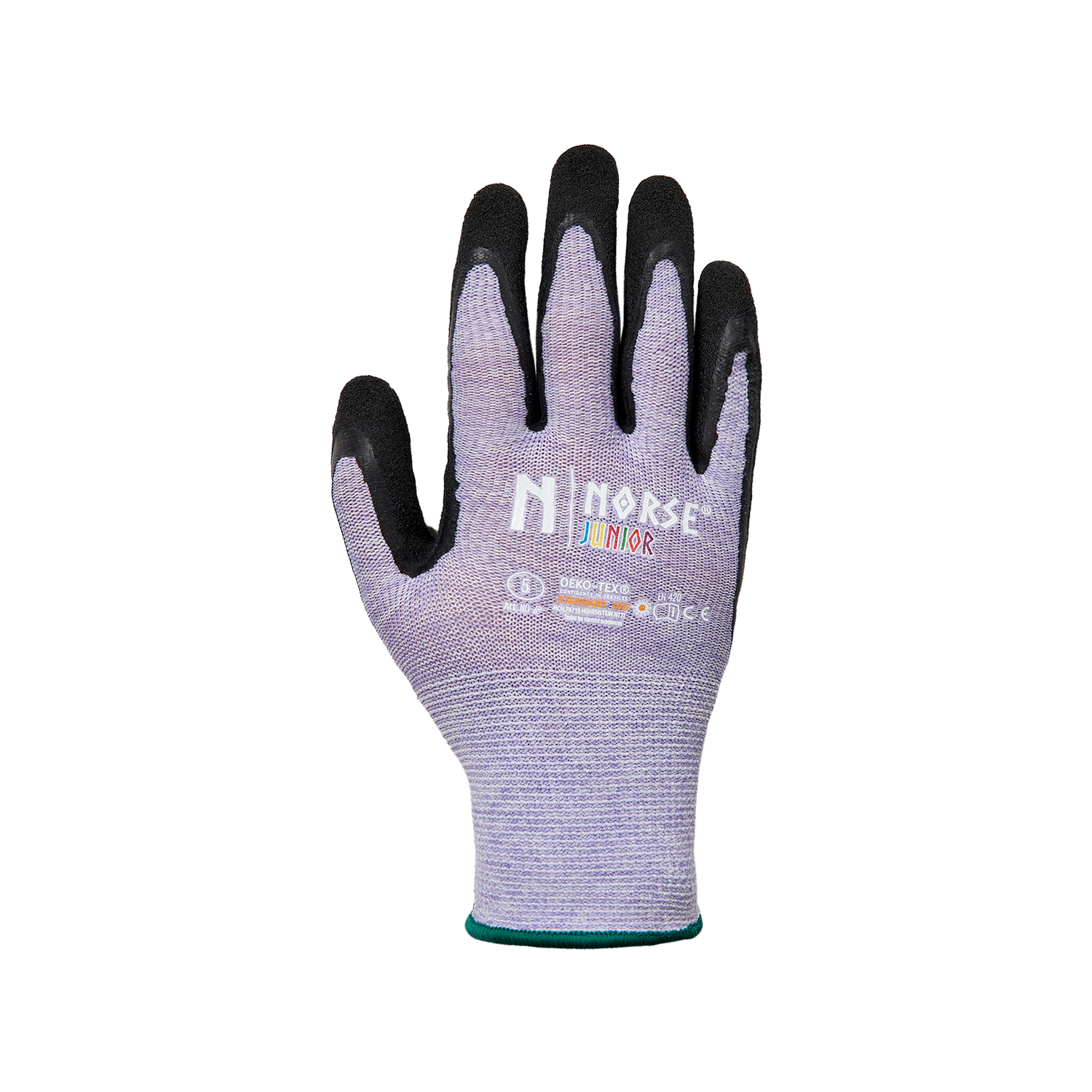 NORSE Junior Purple children's gloves size 5