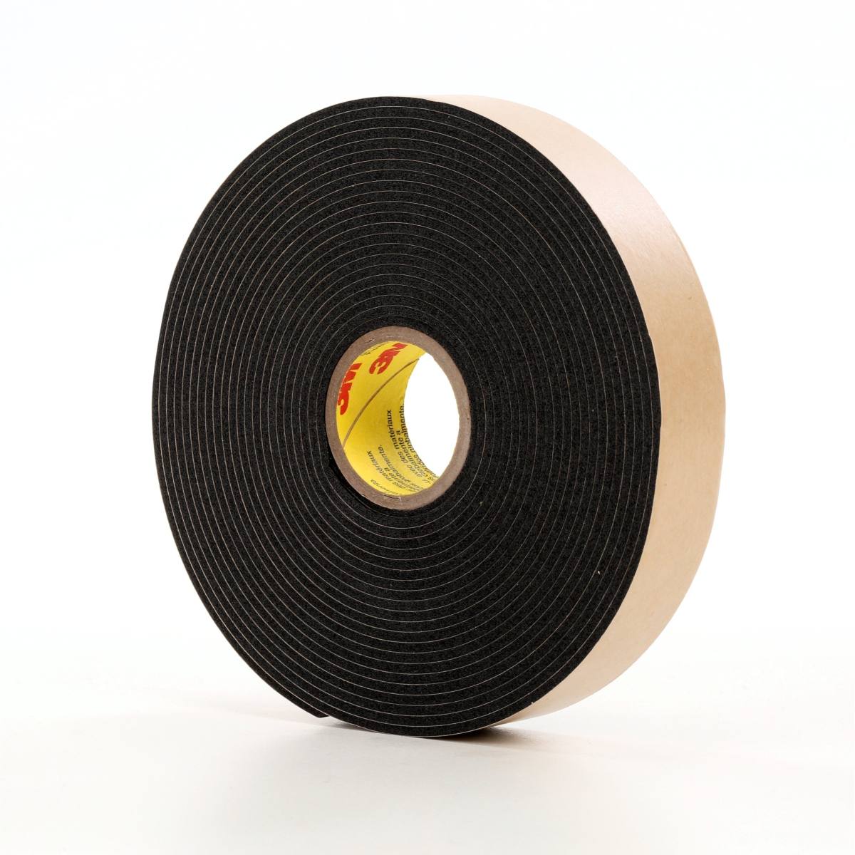 3M PE kleefband met acrylaatlijm 4496B, zwart, 6 mm x 33 m, 1,6 mm