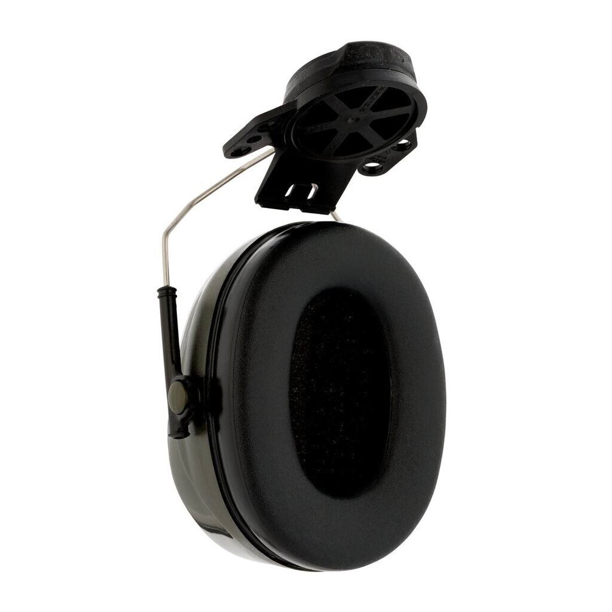 3M PELTOR Optime II earmuffs, helmet attachment, green, with helmet adapter P3E (for all 3M helmets, except G2000), SNR=30 dB, H520P3E