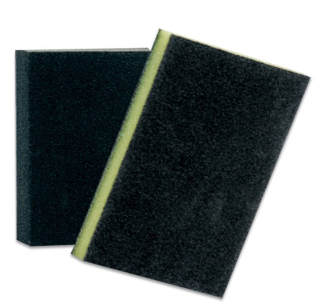 3M Sanding sponge, coated on both sides, 98 mm x 125 mm x 13 mm, medium