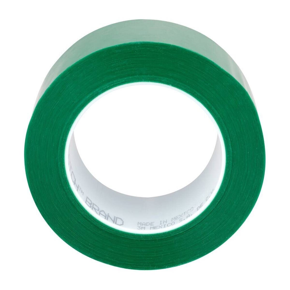 3M ruban adhésif haute température polyester 851, vert, 50,8 mm x 66 m, 101,6 µm