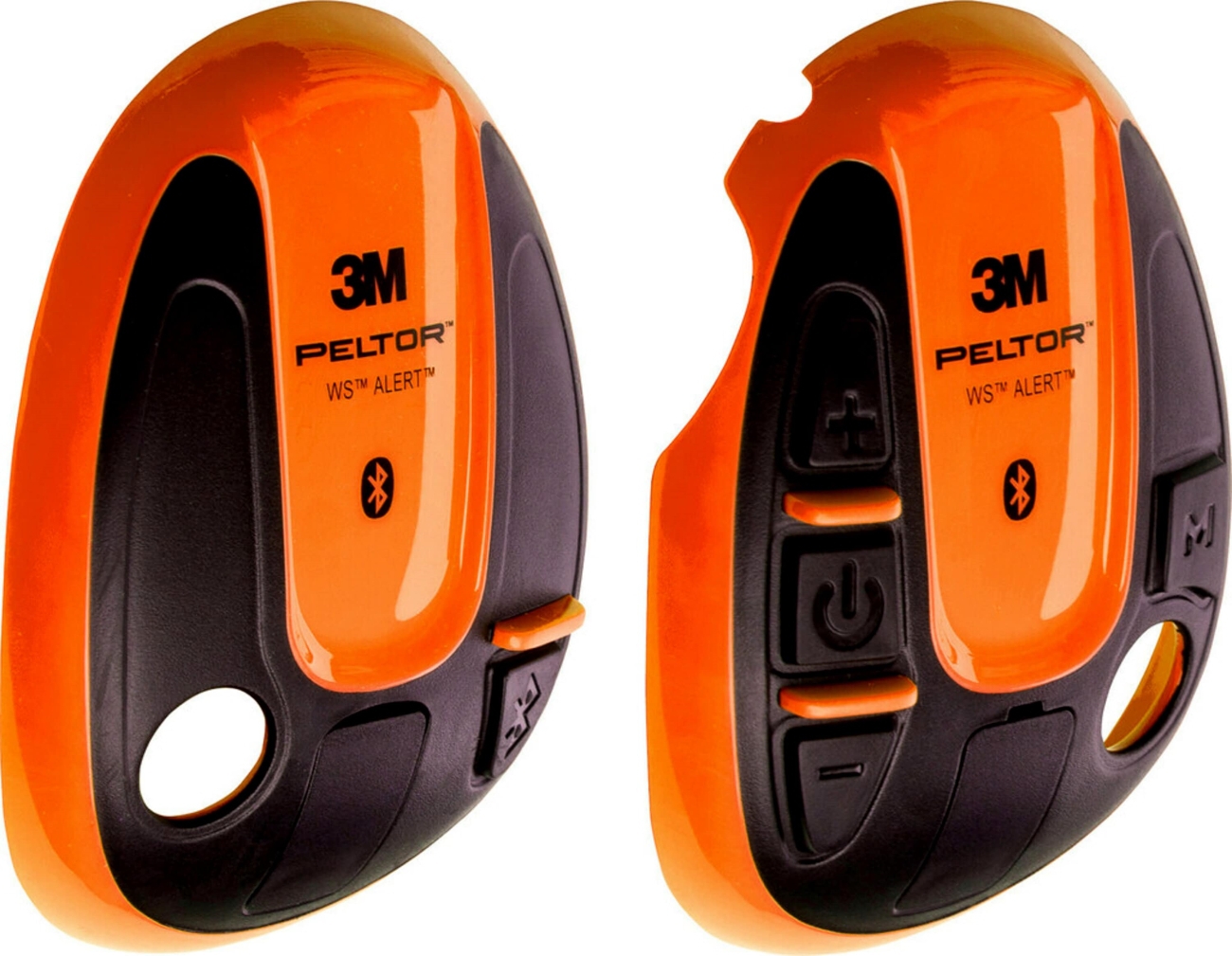 3M PELTOR-suojukset WS ALERT-kuulokkeisiin, oranssi, 1 pari (vasen+oikea), 210300-664-OR/1