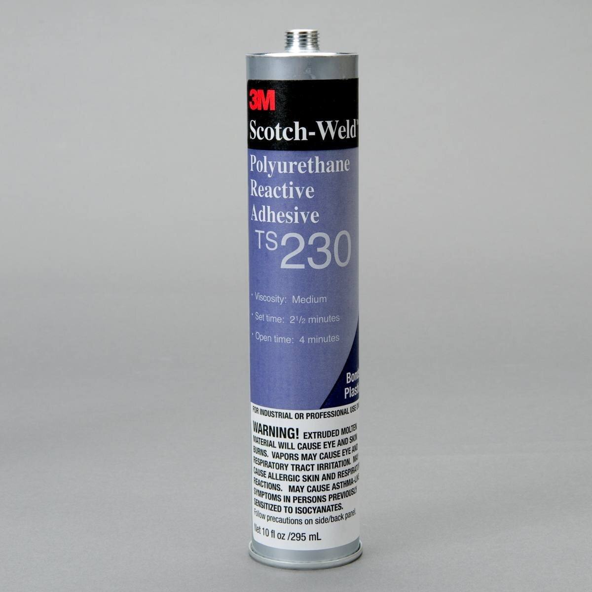 3M Scotch-Weld Reaktiver Polyurethan-Schmelzklebstoff TS 230, Schwarz, 2 kg