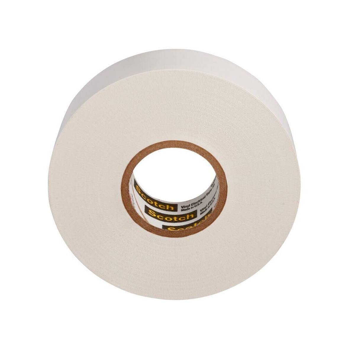 3M Scotch 35 Vinyl ruban électrique isolant, blanc, 19 mm x 20 m, 0,18 mm