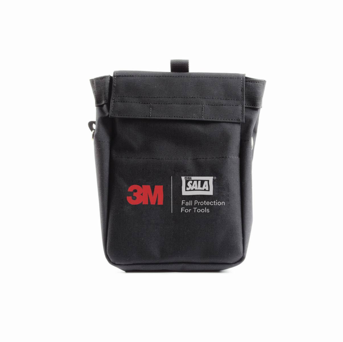 3M DBI-SALA tool bag, 1 x metal eyelet, 2 x automatic retractor, for attachment to belt, extra deep, 22 x 33 cm