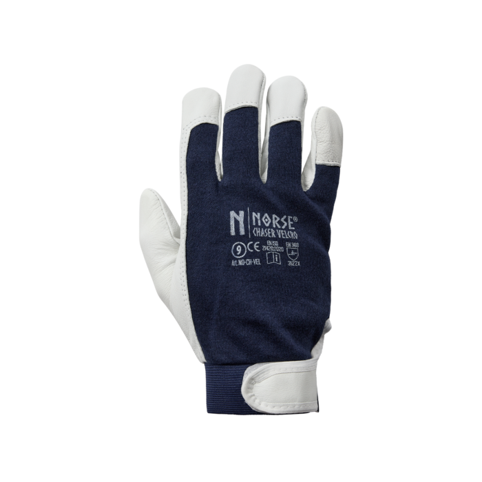 NORSE Chaser Velcro Handschuh aus Ziegenleder Größe 11