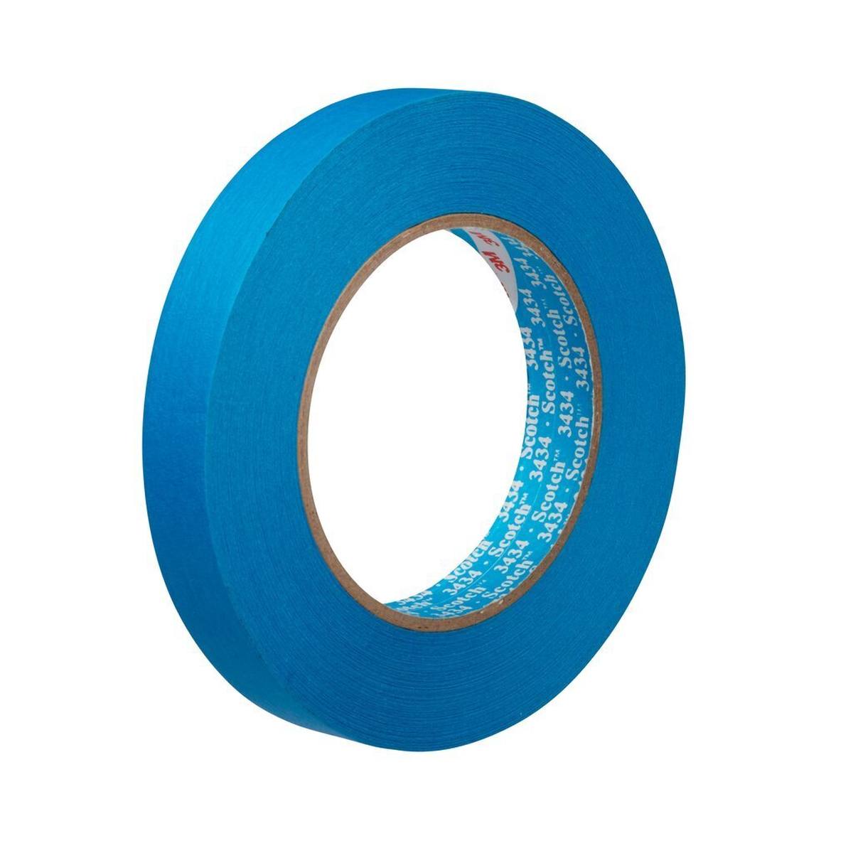 3M Scotch Blue Tape 3434, Blue, 18 mm x 50 m #07895