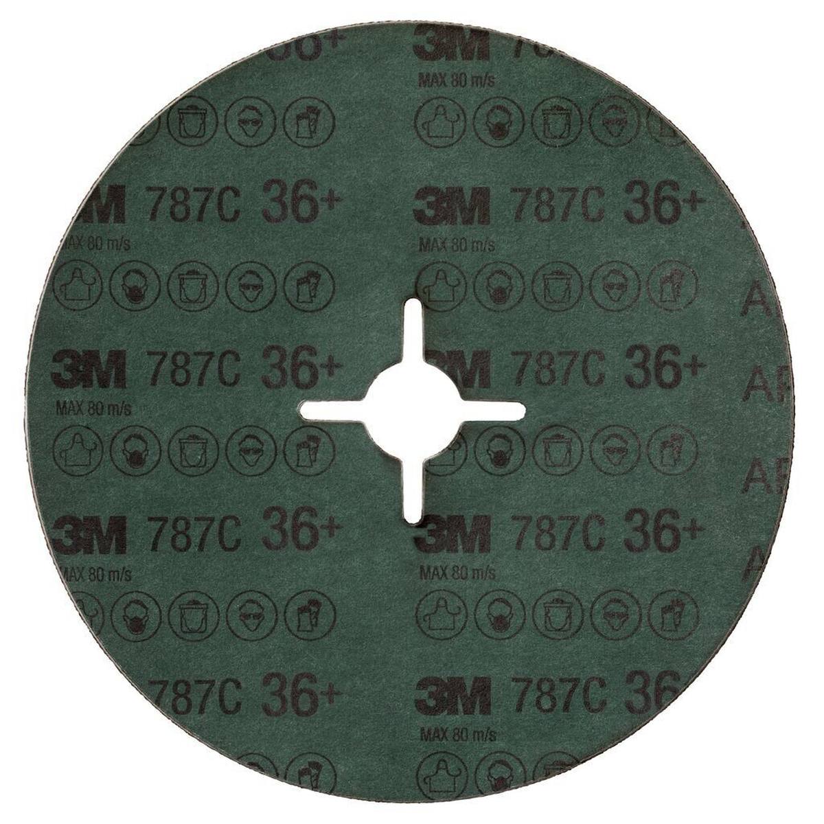 3M 787C Disques abrasifs sur fibres 180mm P36+ #779920