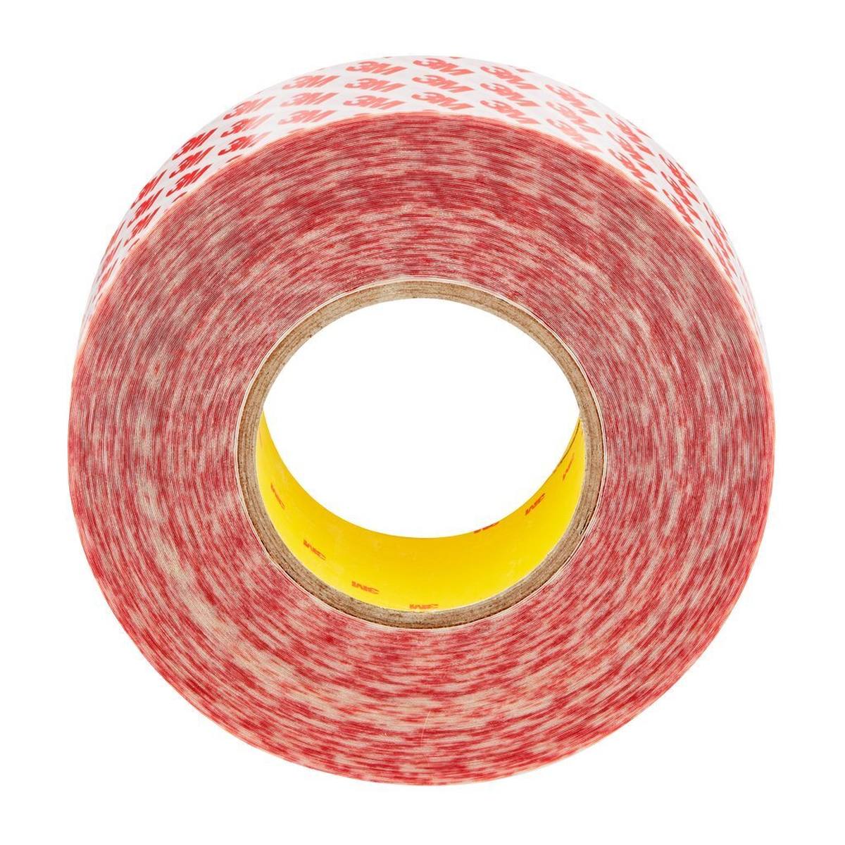 3M Double-sided adhesive tape with polyester backing GPT-020F, transparent, 50 mm x 50 m, 0.202 mm