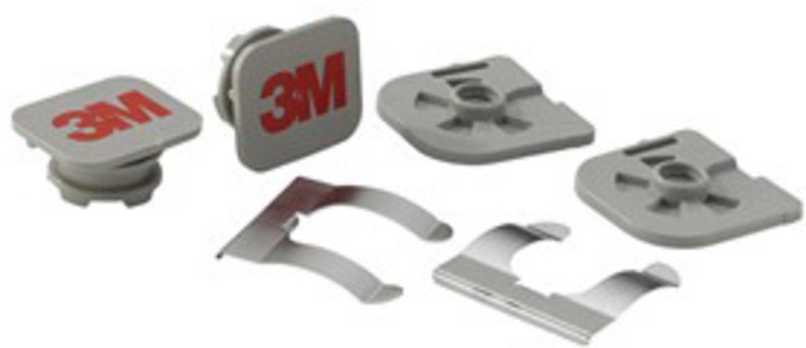 Set di montaggio 3M M-960 per telaio della visiera (monta su telaio della visiera, molle metalliche e piastra posteriore) per la serie M (1 confezione = 2 pezzi)