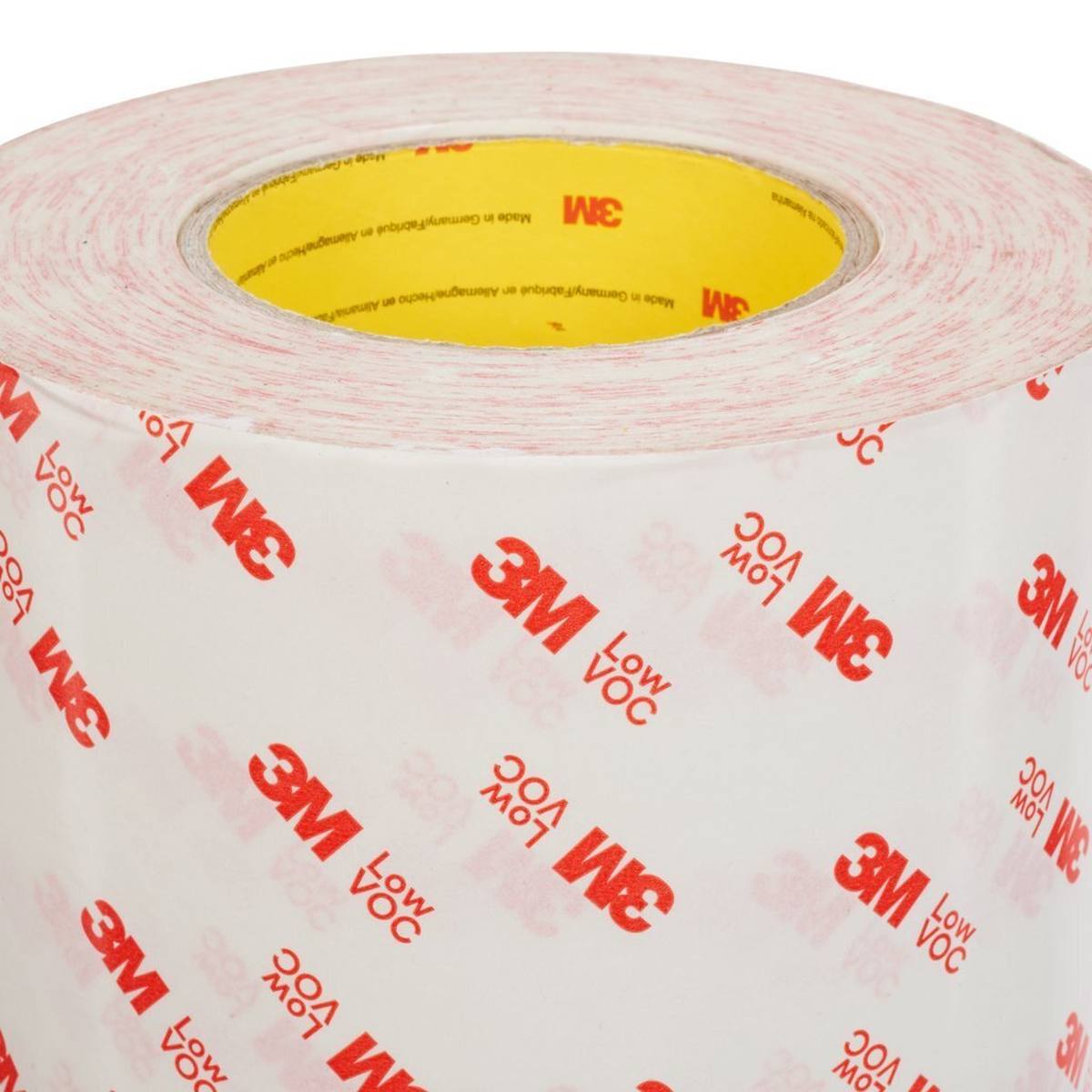 3M Double-sided adhesive tape with non-woven paper backing 99015LVC, white, 38 mm x 50 m, 0.15 mm