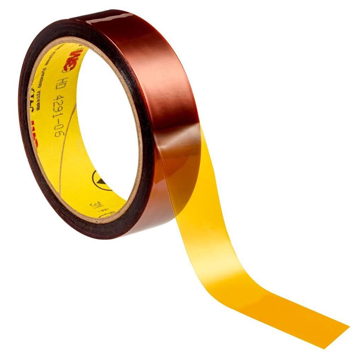 3M Polyimide kleefband voor hoge temperaturen 5419, bruin, 25,4 mm x 33 m, 68,58 Âµm
